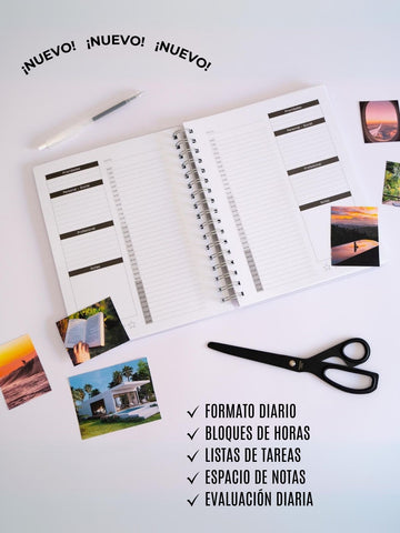 Vision Board Planner - Sin Fechas Diario