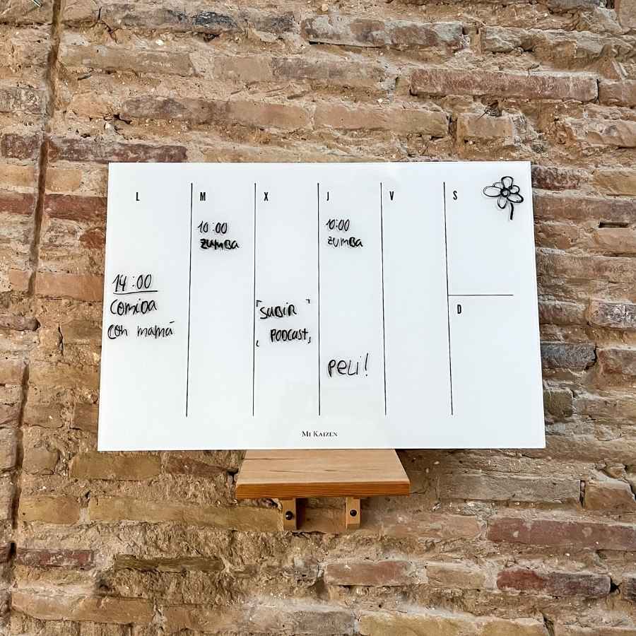 Zen Semanal Horizontal - Mi Kaizen